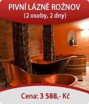 Víkend v pivních lázních Rožnov